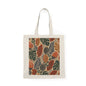 100% Cotton African Botanical Cacti Leaf Tote Bag