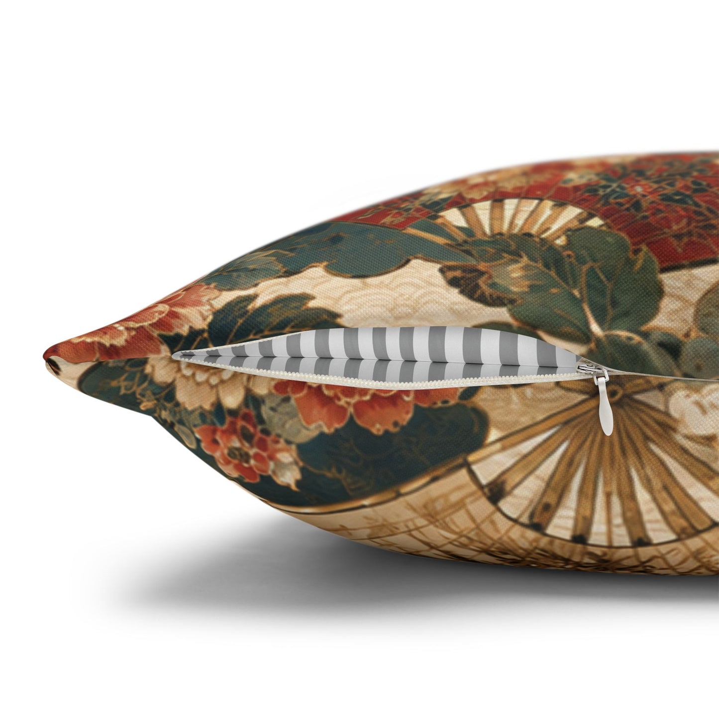 East Asian Vintage Landscape Pillow Case
