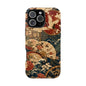 East Asian Floral iPhone Case | Magnetic Impact-Resistant Cases