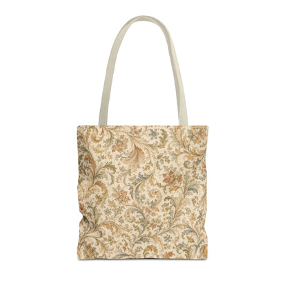 William Morris Floral Scroll Damask Full Art Tote Bag