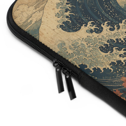 Vintage Japanese Wave Laptop Sleeve Case