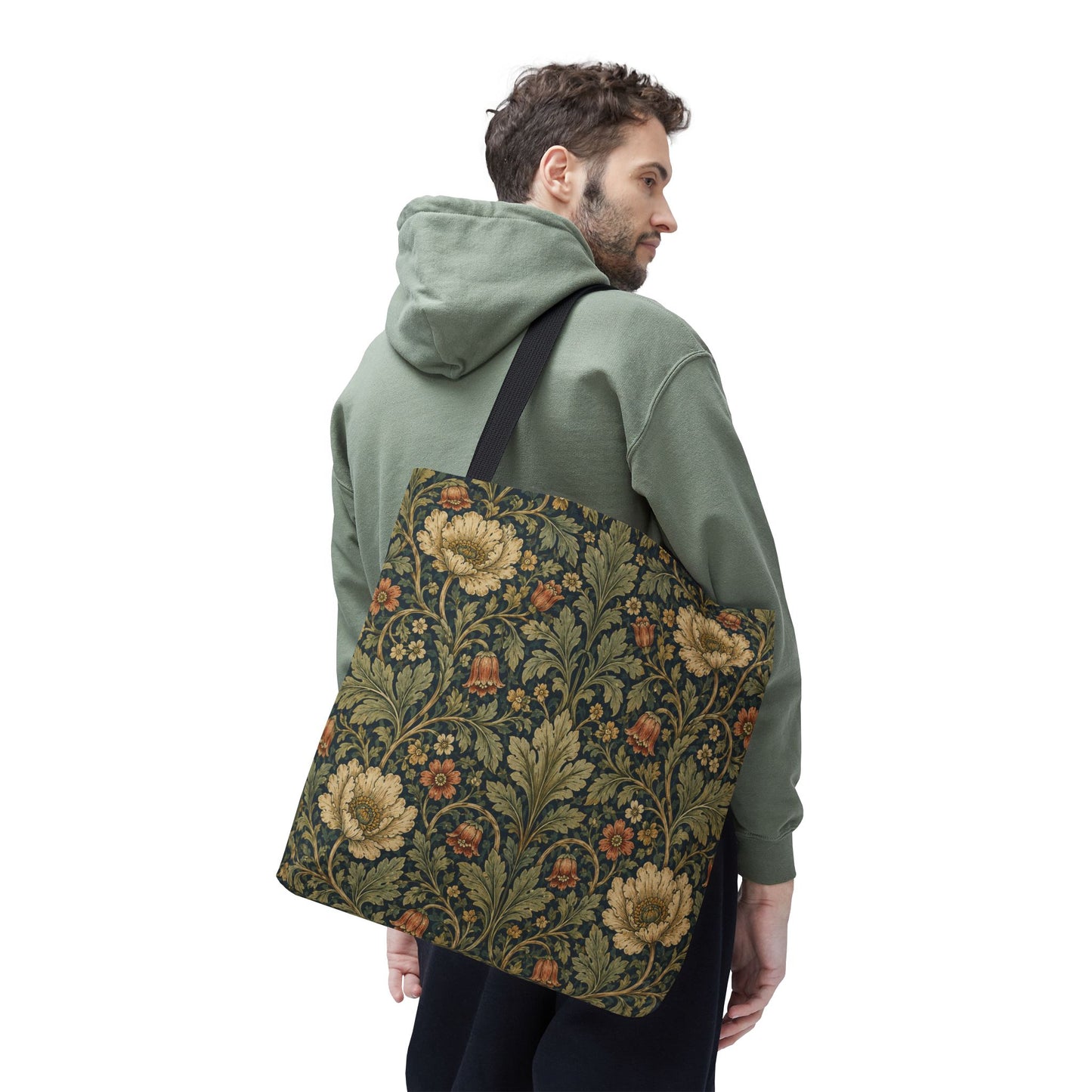 William Morris Vintage Botanical Full Art Tote Bag