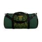 William Morris Forest Green Damask Floral Gym Duffel Bag