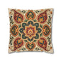 Indian Vintage Floral Mandala Pillowcase Cover