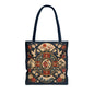 East Asian Vintage Oriental Medallion Full Art Tote Bag
