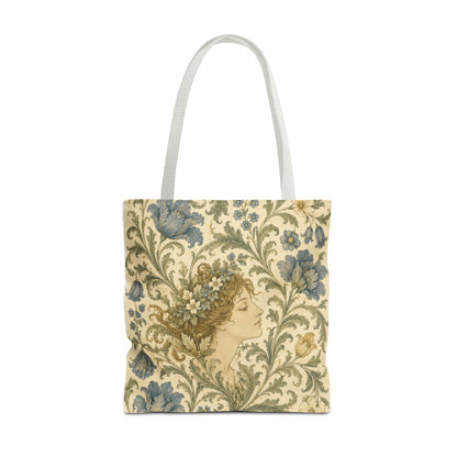 William Morris Vintage Portrait Full Art Tote Bag