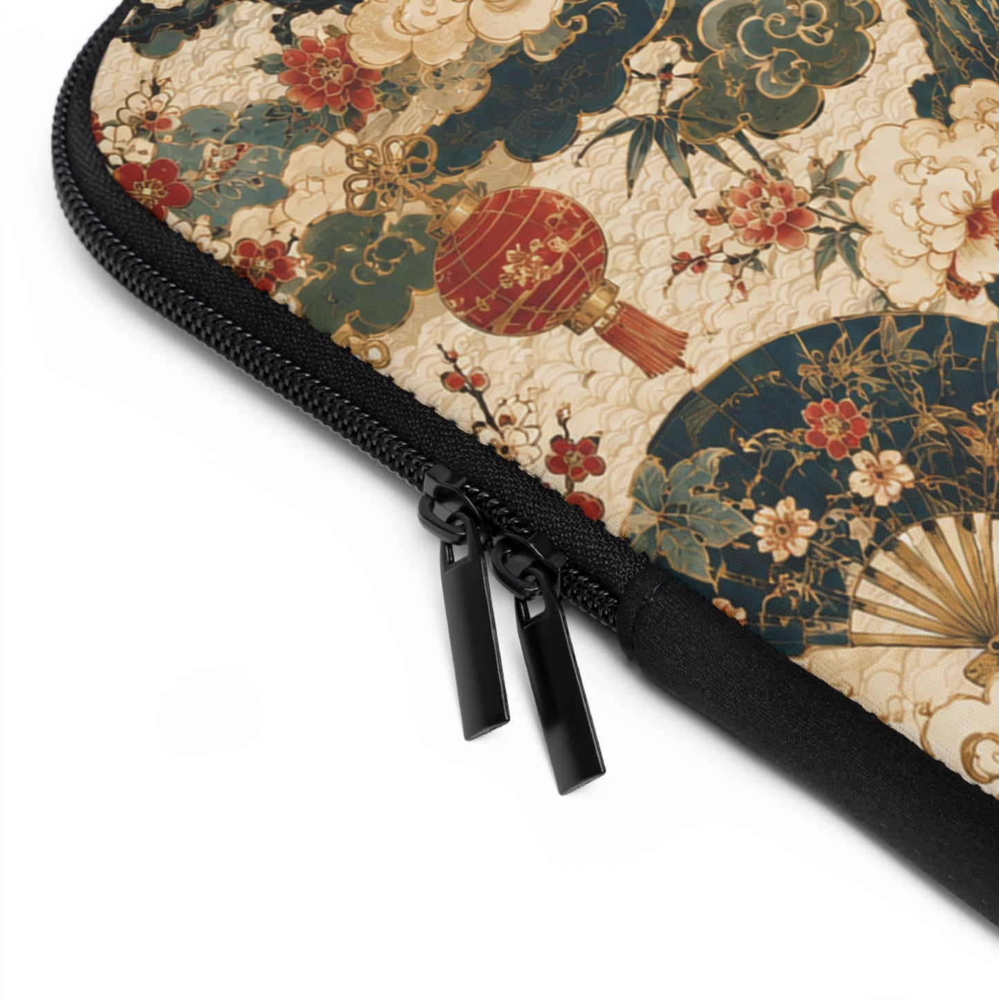 East Asian Vintage Landscape Laptop Sleeve Case