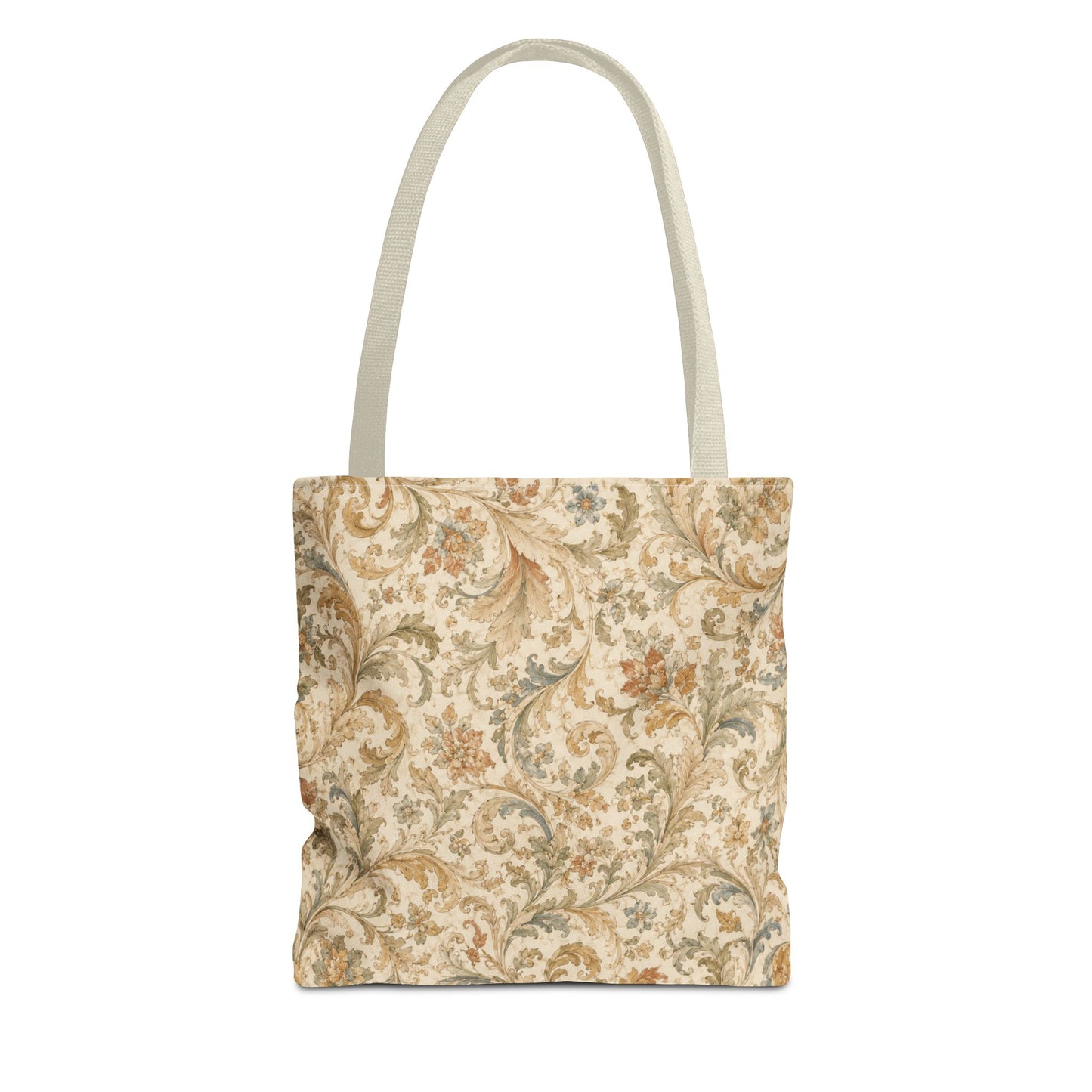 William Morris Floral Scroll Damask Full Art Tote Bag