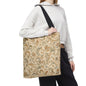 William Morris Floral Scroll Damask Full Art Tote Bag