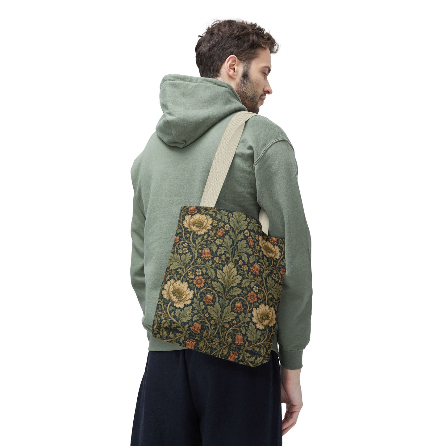 William Morris Vintage Botanical Full Art Tote Bag