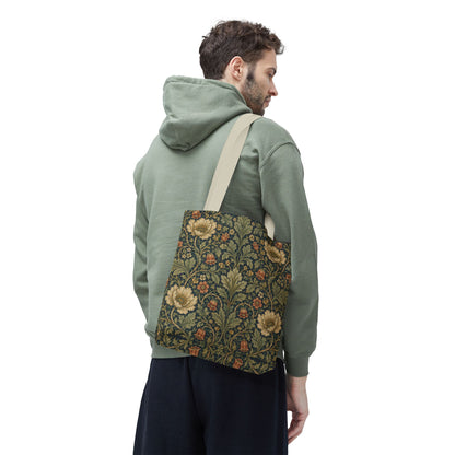 William Morris Vintage Botanical Full Art Tote Bag