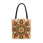 Indian Vintage Floral Mandala Full Art Tote Bag