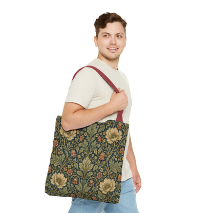 William Morris Vintage Botanical Full Art Tote Bag