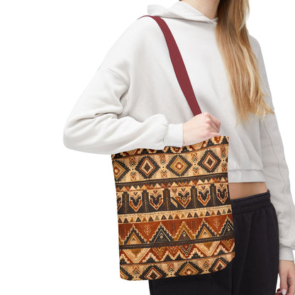 African Tribal Traditional Pattern Full Art Tote Bag
