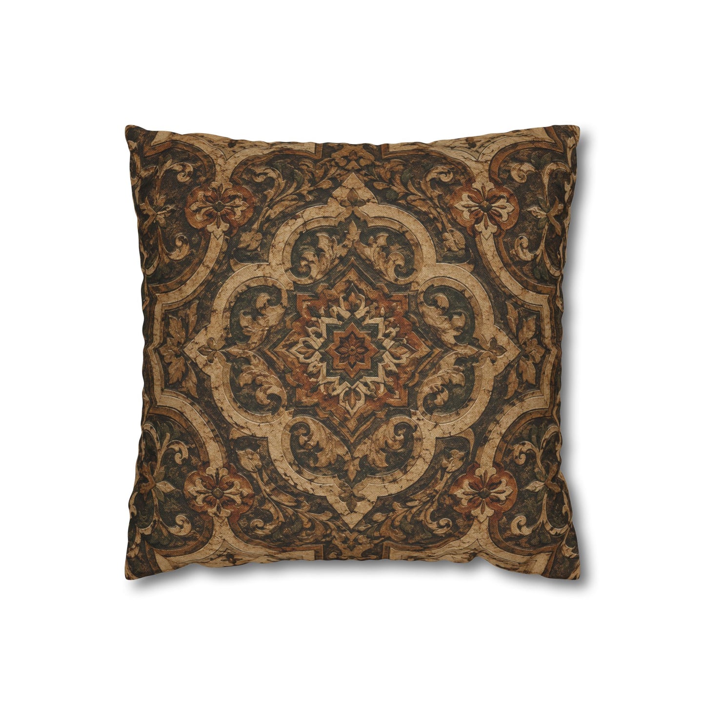 Moroccan Mandala Pillow Case Cover