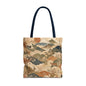 Vintage Japanese Animal Landscape Painting Full Art Tote Bag
