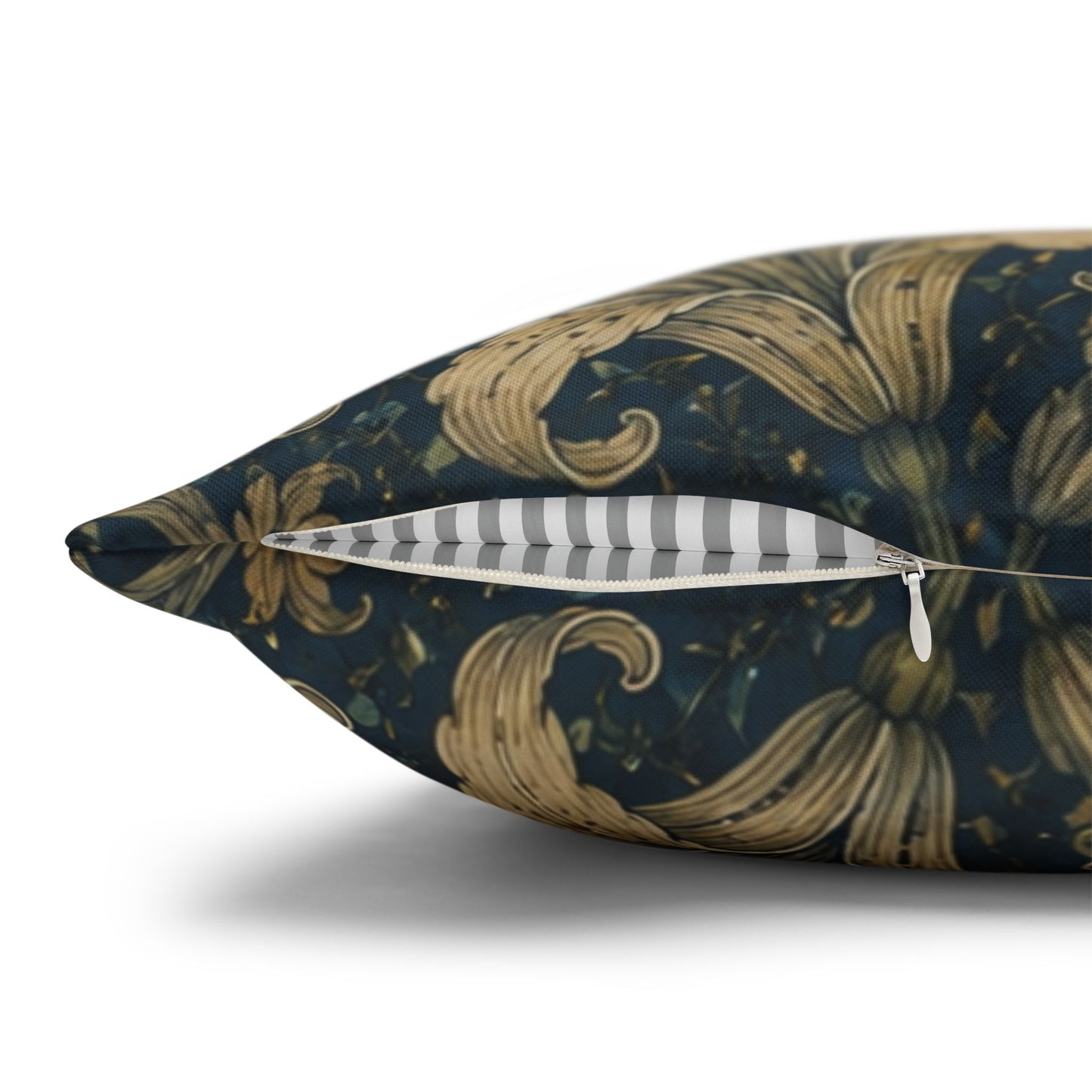 William Morris Damask Floral Lily Pillowcase Cover