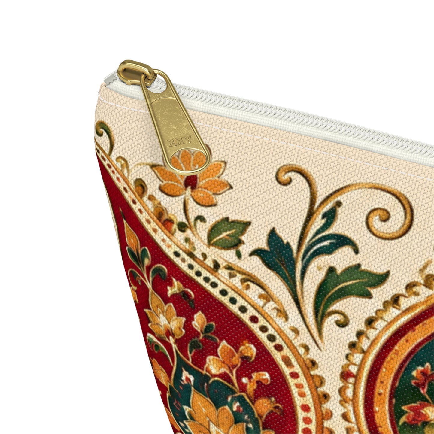 Indian Vintage Floral Mandala Makeup Pouch
