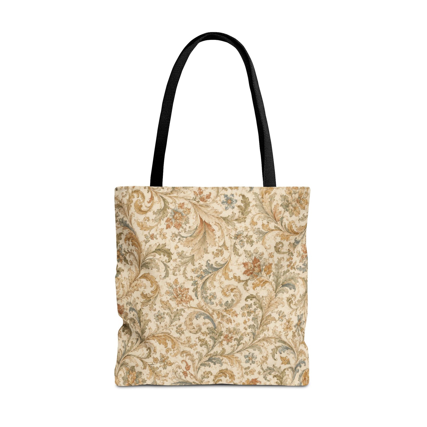 William Morris Floral Scroll Damask Full Art Tote Bag