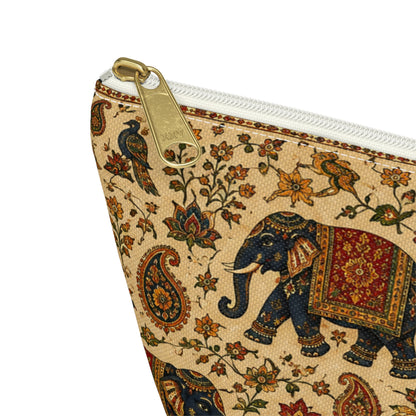 Indian Vintage Traditional Elephant Makeup Accessory Pouch