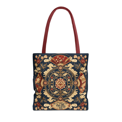East Asian Mandala Full Art Tote Bag