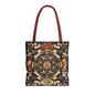 East Asian Mandala Full Art Tote Bag