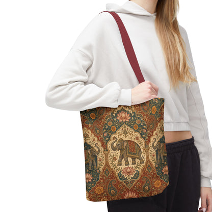 Indian Vintage Tapestry Full Art Tote Bag