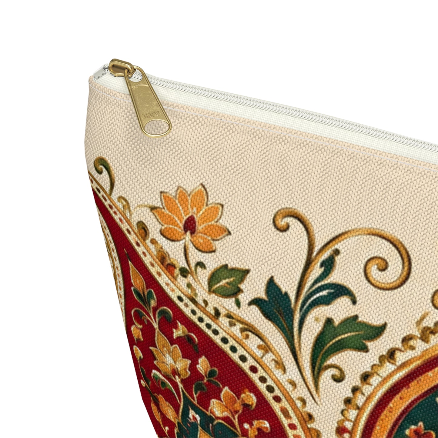 Indian Vintage Floral Mandala Makeup Pouch