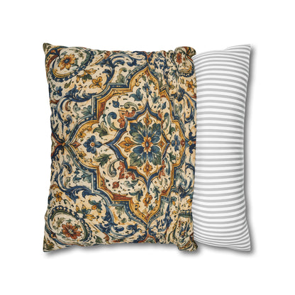 Moroccan Spanish Pillow Case Cover