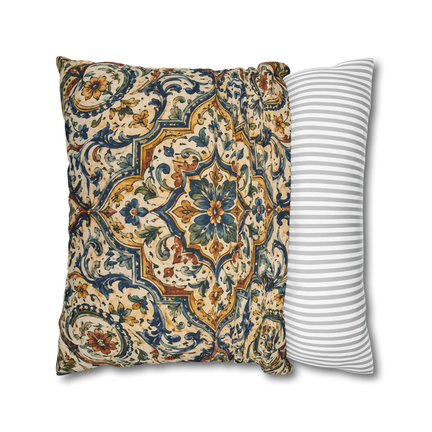 Moroccan Spanish Pillow Case Cover