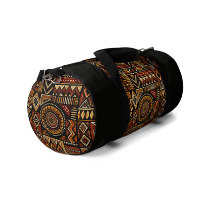 African Tribal Geometric Gym Duffel Bag