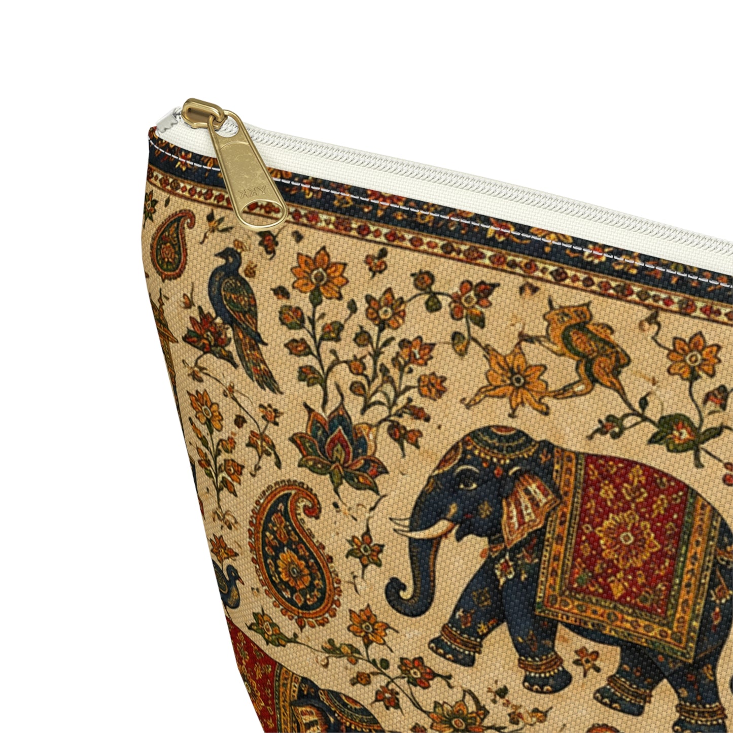 Indian Vintage Traditional Elephant Makeup Accessory Pouch