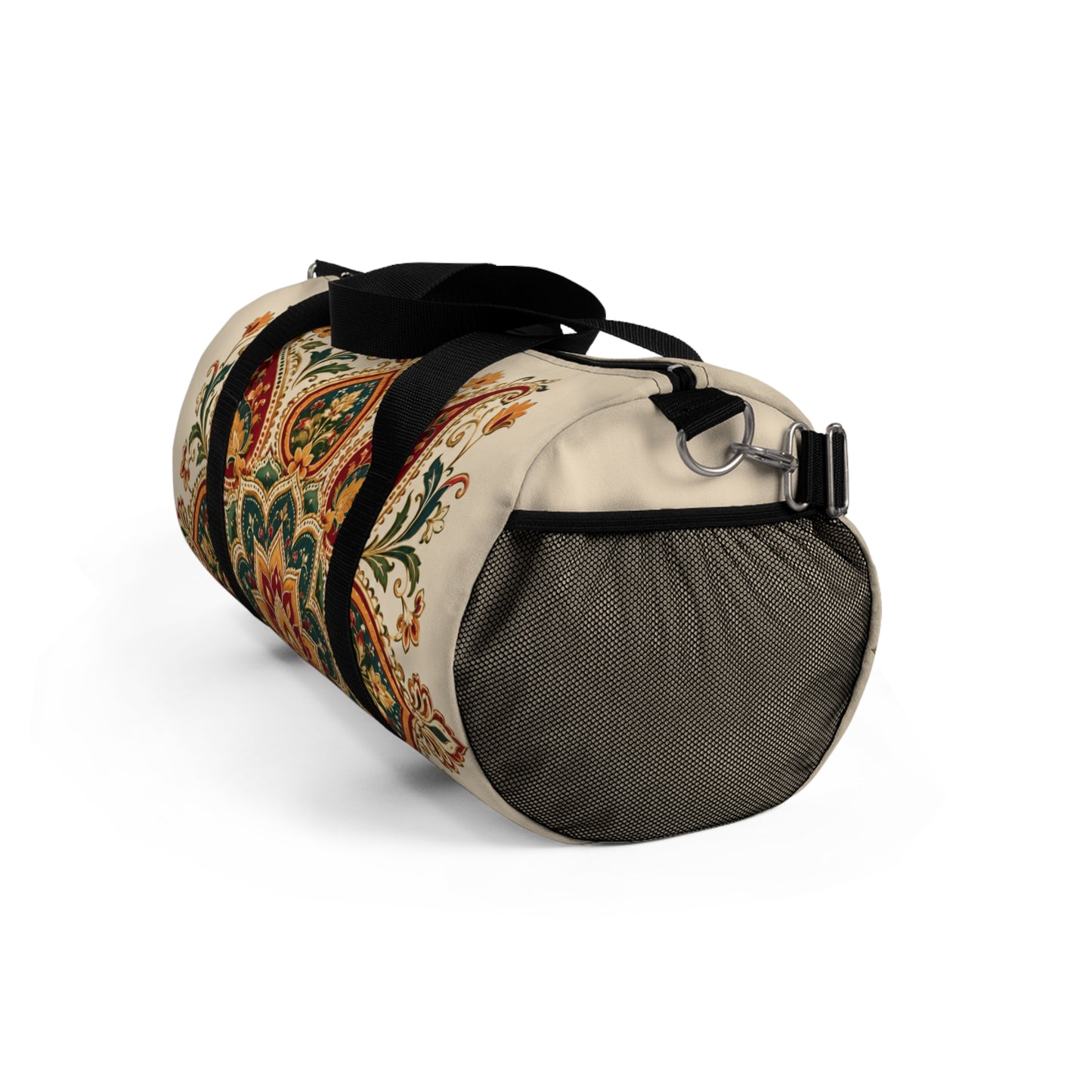Indian Vintage Floral Mandala Duffel Gym Bag