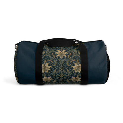 William Morris Damask Floral Duffel Gym Bag
