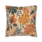 African Tribal Botanical Palm Pillow Case Cover
