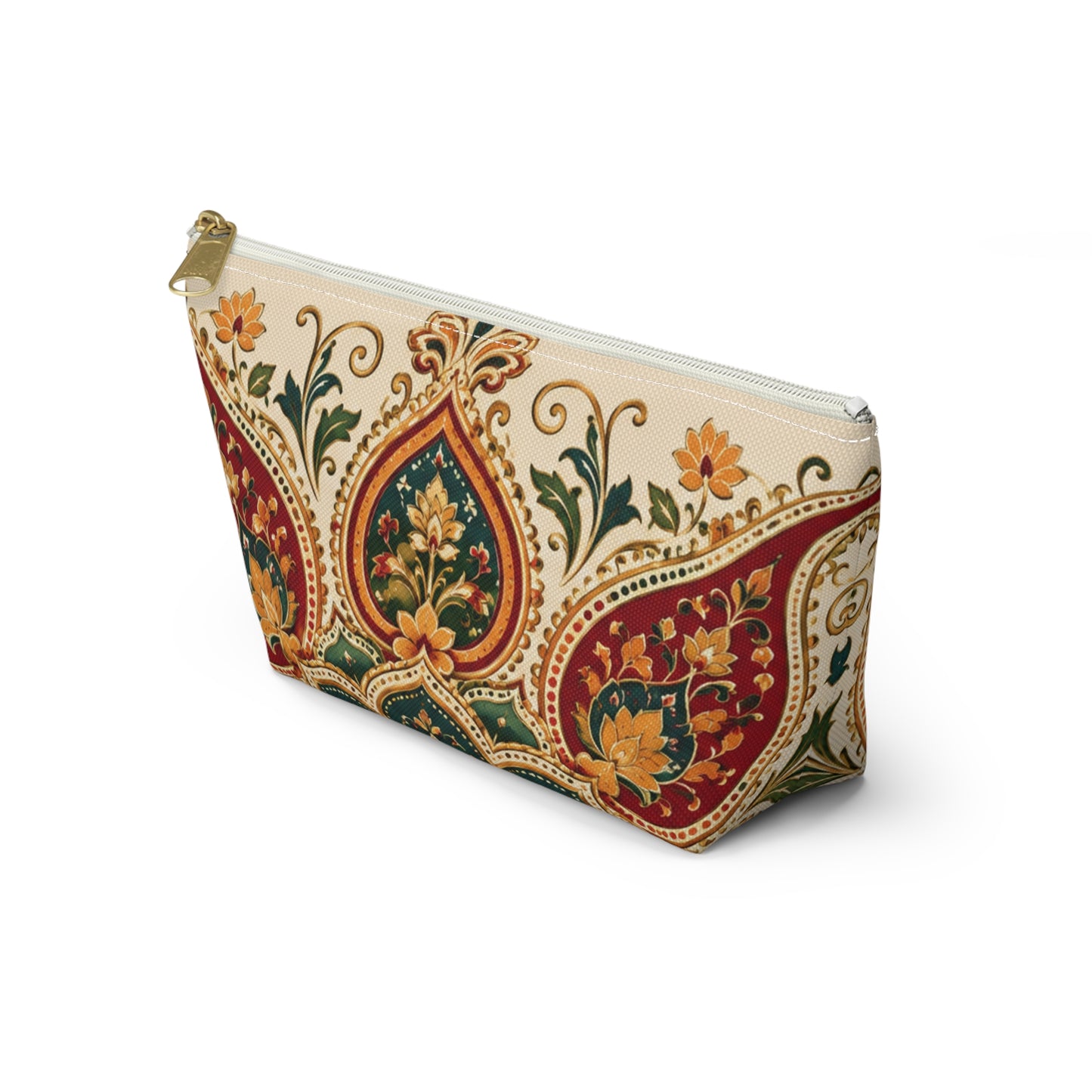 Indian Vintage Floral Mandala Makeup Pouch