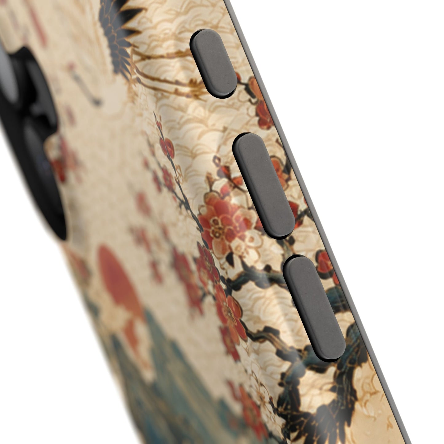 East Asian Vintage Landscape iPhone Case | Magnetic Impact-Resistant Case