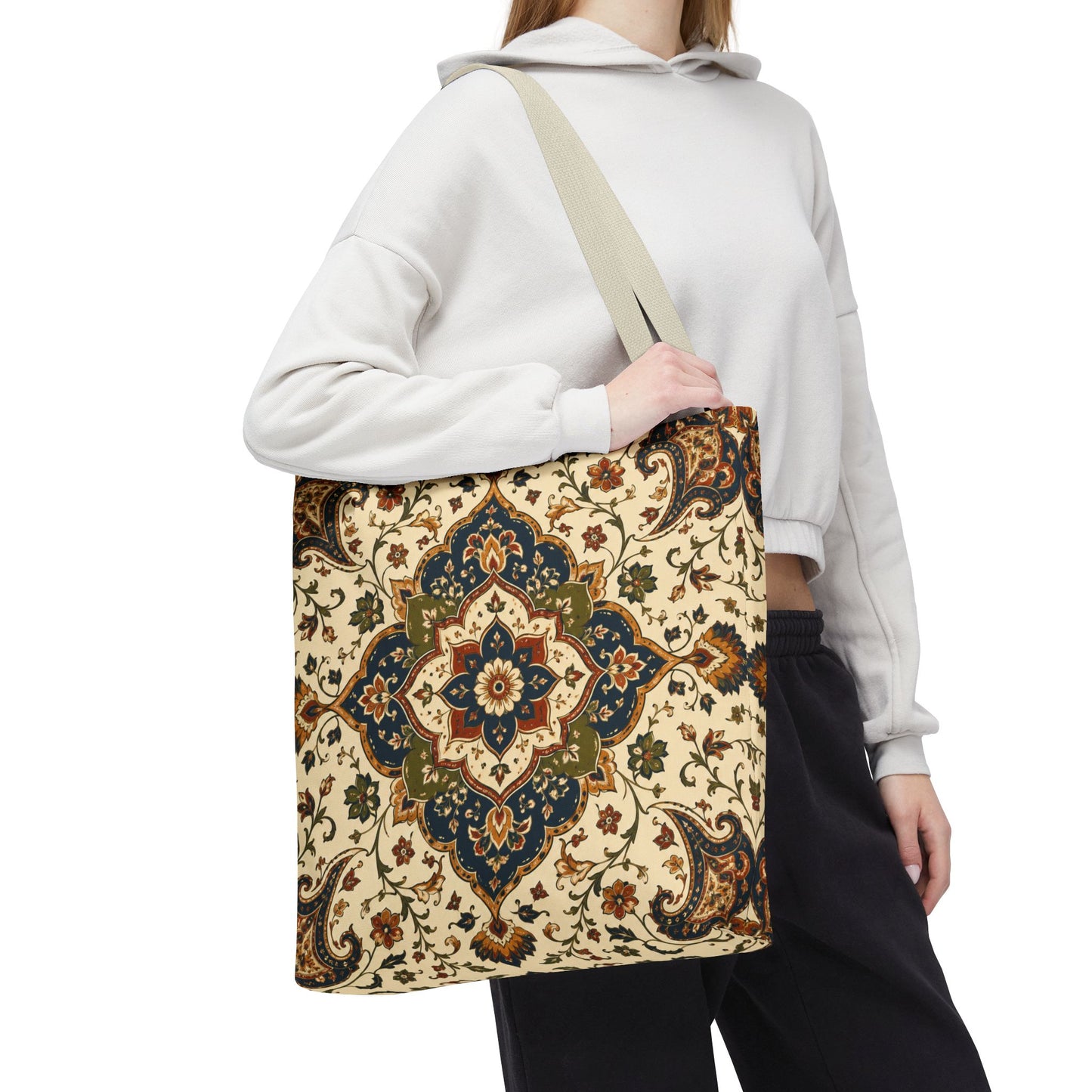 Indian Persian Vintage Full Art Tote Bag