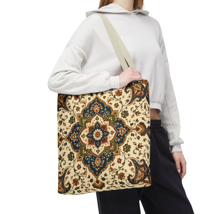 Indian Persian Vintage Full Art Tote Bag