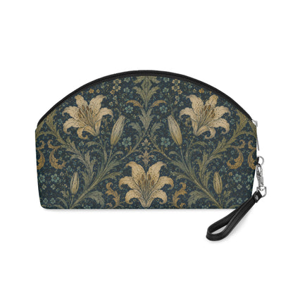 William Morris Damask Floral Cosmetic Makeup Bag