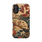 East Asian Floral iPhone Case | Magnetic Impact-Resistant Cases