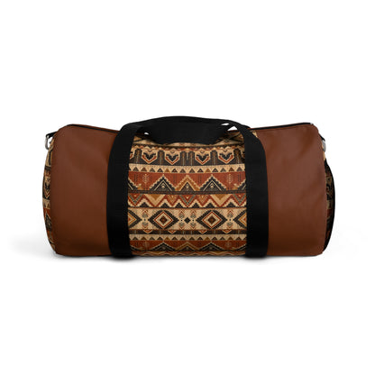 African Tribal Traditional Expresso Gym Duffel Bag