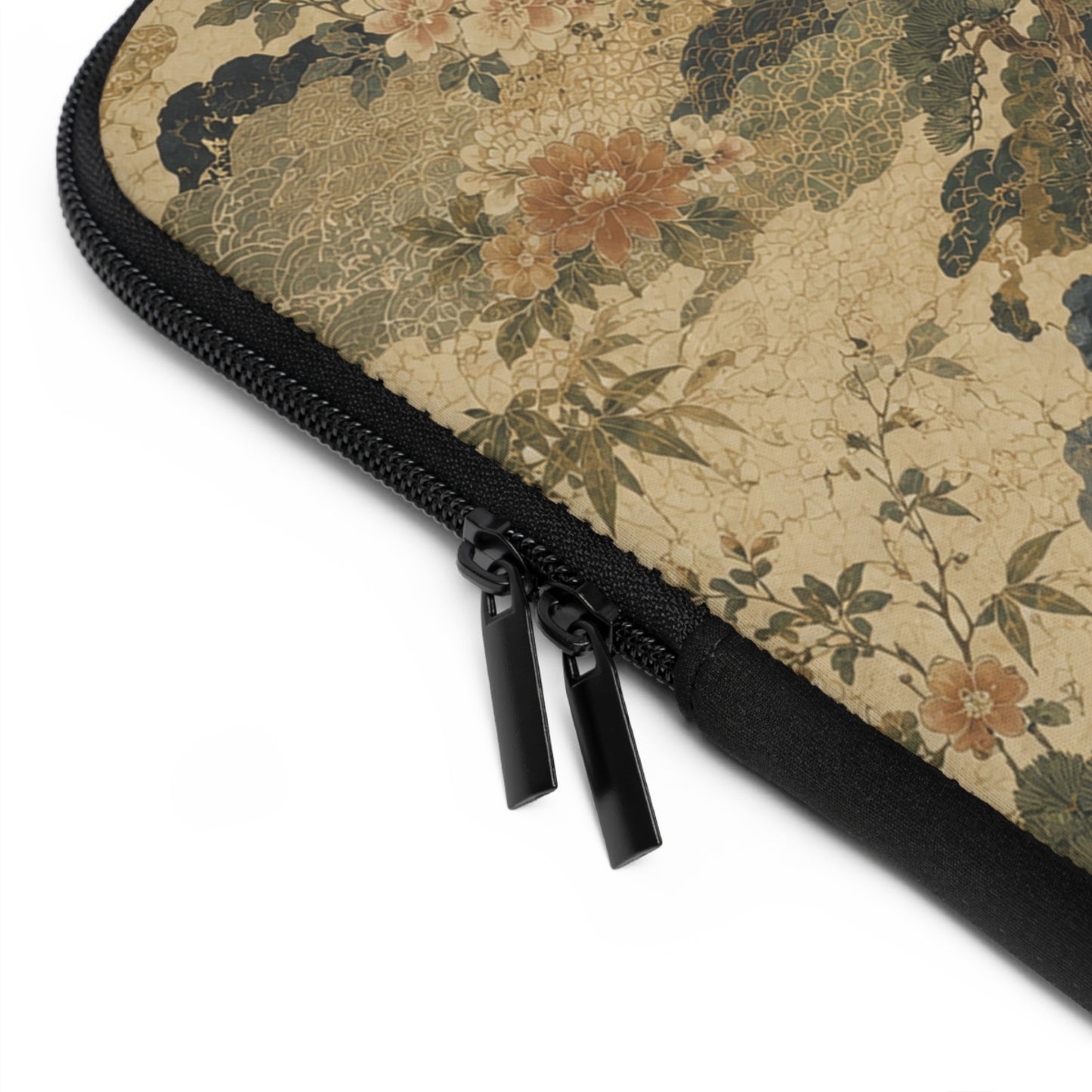 Vintage Japanese Floral Laptop Sleeve Case