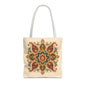 Indian Vintage Floral Mandala Full Art Tote Bag