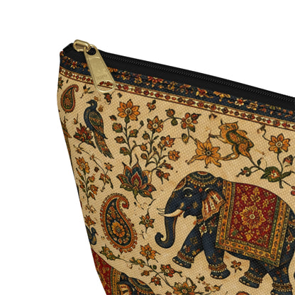 Indian Vintage Traditional Elephant Makeup Accessory Pouch