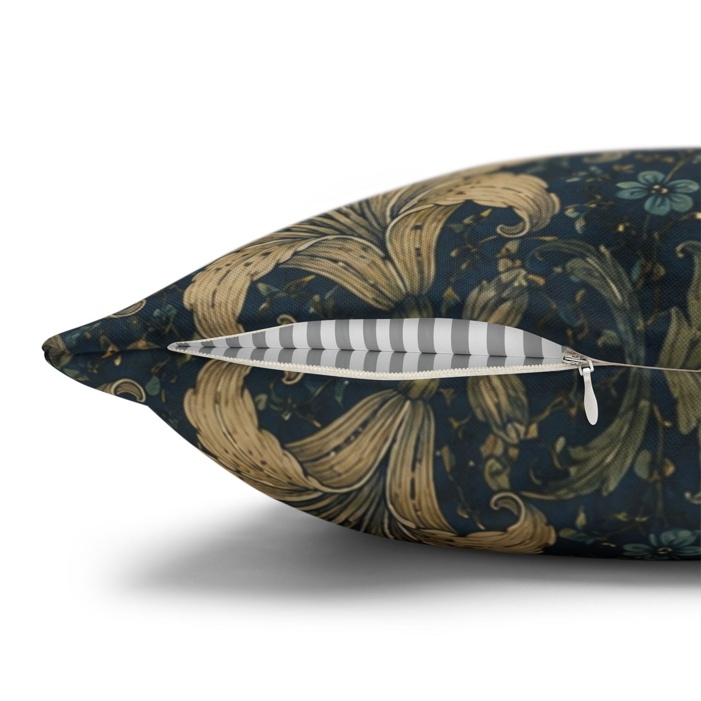 William Morris Damask Floral Lily Pillowcase Cover