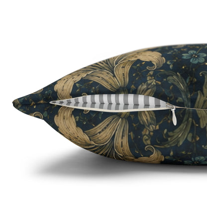 William Morris Damask Floral Lily Pillowcase Cover