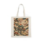 100% Natural Cotton East Asian Vintage Landscape Tote Bag