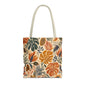 African Tribal Botanical Palm Full Art Tote Bag