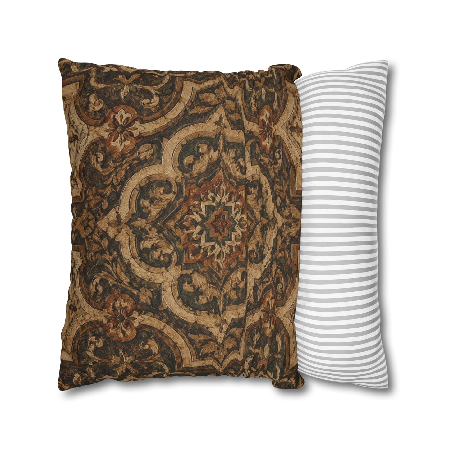 Moroccan Mandala Pillow Case Cover